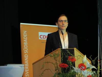 Christine Nagel, Kandidatin der FU Sdbaden